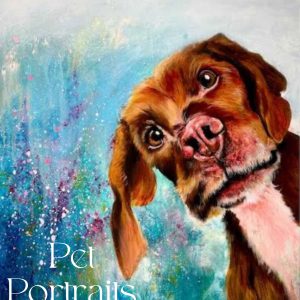 Mixed Media Pet Portraits: Trace, Paint & Celebrate Your Fur Baby