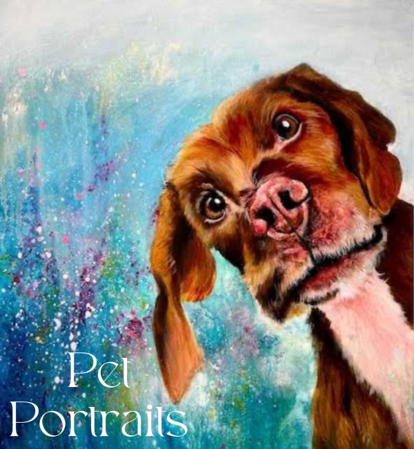 Mixed Media Pet Portraits: Trace, Paint & Celebrate Your Fur Baby