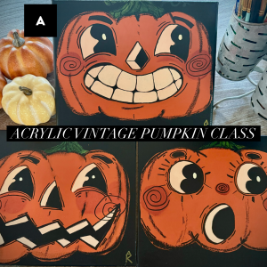Vintage Jack o lantern Class
