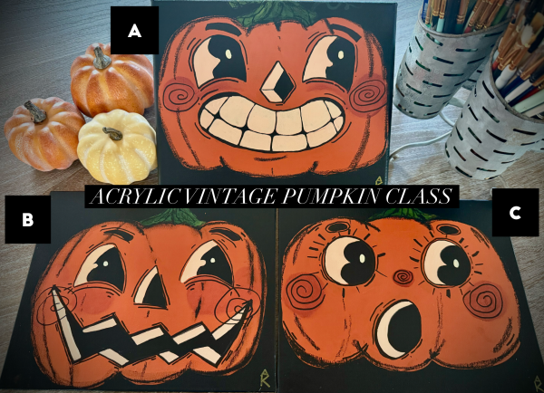 Vintage Jack o lantern Class