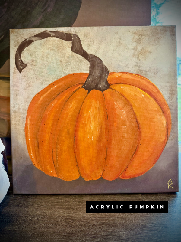 Acrylic Pumpkin Workshop
