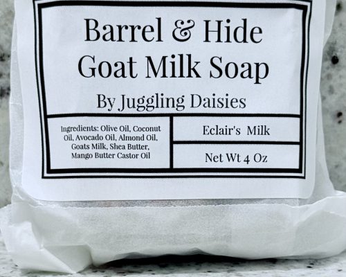 barrel & hide - juggling daisies soap